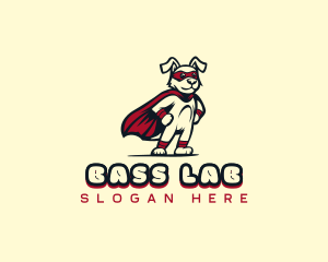 Superhero Canine Pet logo design