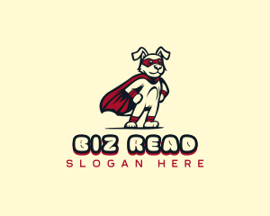 Superhero Canine Pet logo design