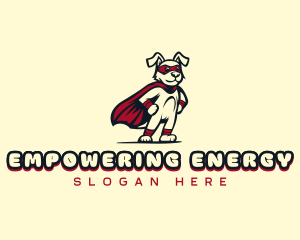 Superhero Canine Pet logo design