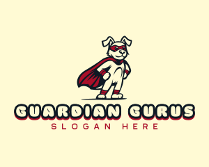 Superhero Canine Pet logo