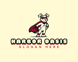 Superhero Canine Pet logo design