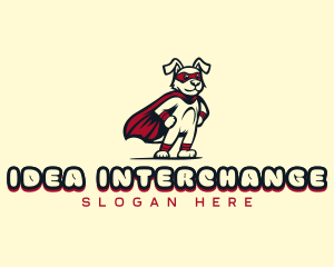 Superhero Canine Pet logo design