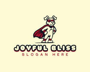 Superhero Canine Pet logo design