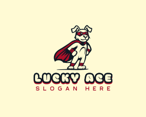 Superhero Canine Pet logo design