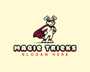 Superhero Canine Pet logo