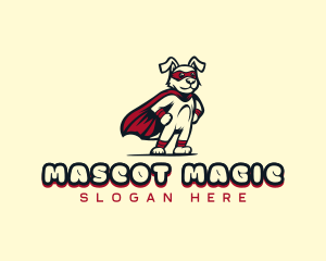 Superhero Canine Pet logo design