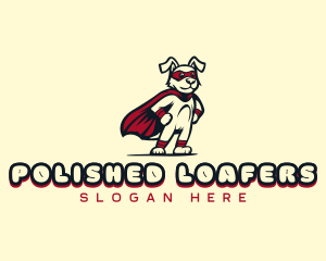 Superhero Canine Pet logo design