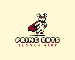 Superhero Canine Pet logo design