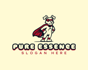 Superhero Canine Pet logo design