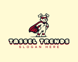 Superhero Canine Pet logo design