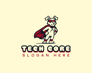 Superhero Canine Pet logo design