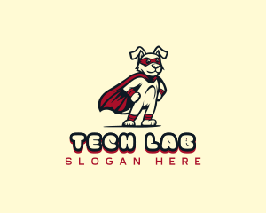 Superhero Canine Pet logo design