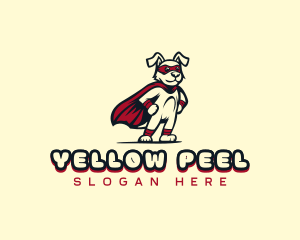 Superhero Canine Pet logo design