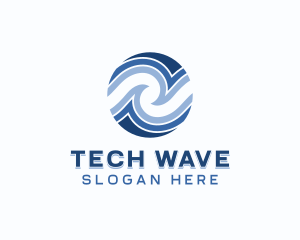 Generic Wave Business logo design