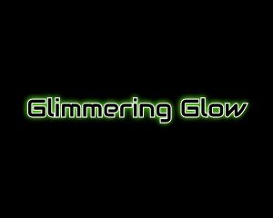 Automotive Green Glow logo design