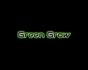 Automotive Green Glow logo design