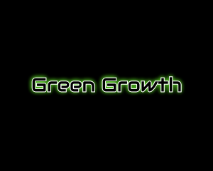 Automotive Green Glow logo design