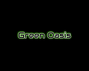 Automotive Green Glow logo design