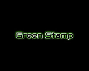 Automotive Green Glow logo design