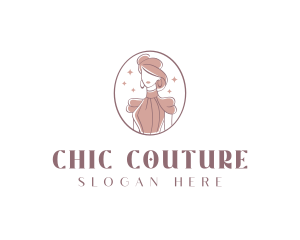 Couture Clothing Boutique logo design