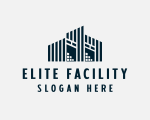 Factory Warehouse Building logo design