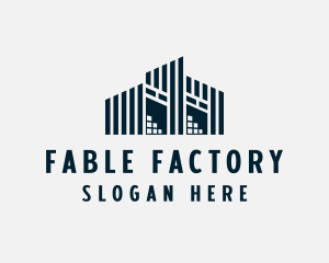 Factory Warehouse Building logo design