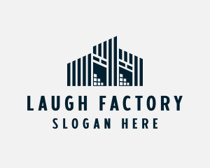 Factory Warehouse Building logo design