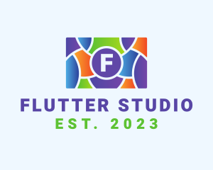 Multicolor Photography Studio logo design