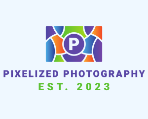 Multicolor Photography Studio logo design