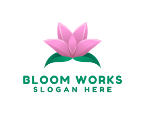 Lotus Flower Wellness  logo design