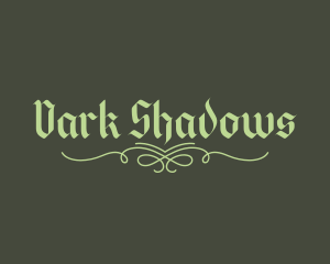 Elegant Gothic Script logo