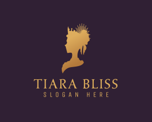 Queen Tiara Royalty logo design