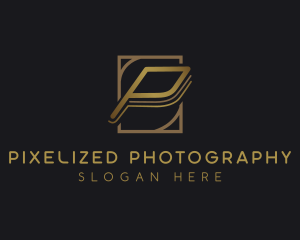 Premium Corporate Letter P logo design