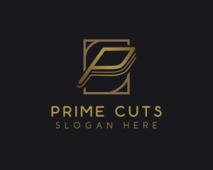 Premium Corporate Letter P logo design