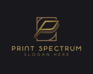 Premium Corporate Letter P logo design