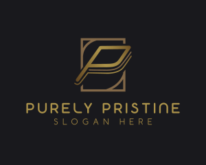 Premium Corporate Letter P logo design