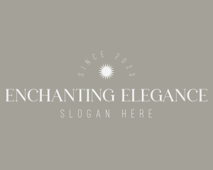 Elegant General Sun logo design