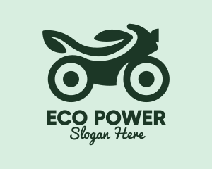 Green Eco Bike logo design