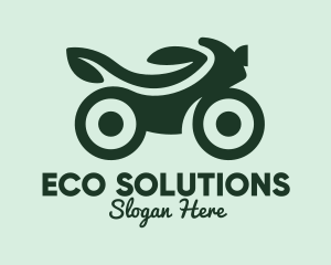 Green Eco Bike logo design