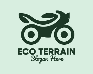 Green Eco Bike logo design