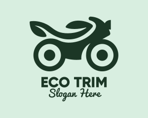 Green Eco Bike logo design