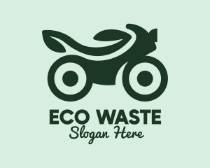 Green Eco Bike logo design