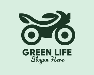 Green Eco Bike logo design