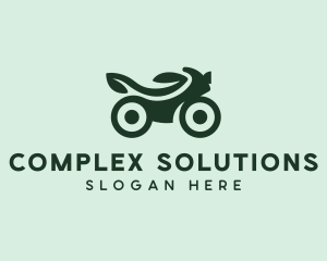 Green Eco Bike logo design