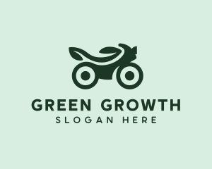 Green Eco Bike logo design