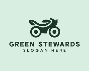 Green Eco Bike logo design