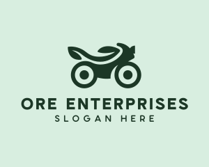 Green Eco Bike logo design