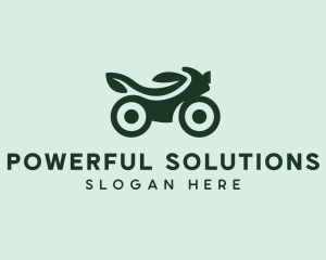 Green Eco Bike logo design