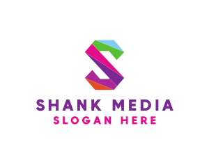 Media Agency Letter S logo design