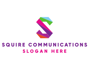 Media Agency Letter S logo design